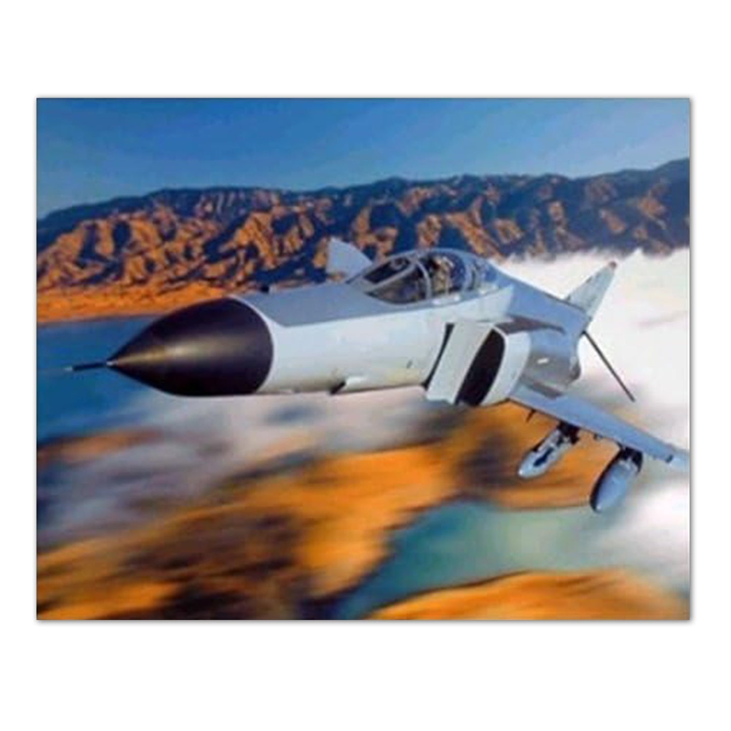 F-4 Phantom II Jet Airplane Wall Picture Art Print