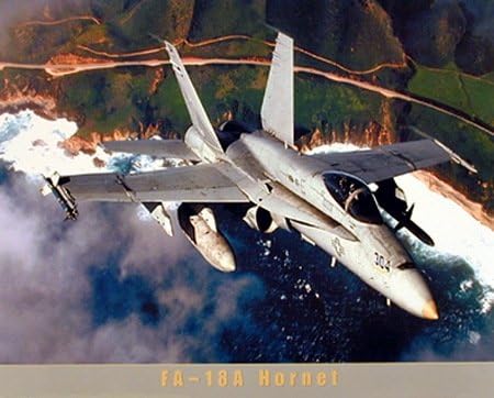 FA-18A Hornet Jet Airplane Wall Picture 16x20 Unframed Art Print