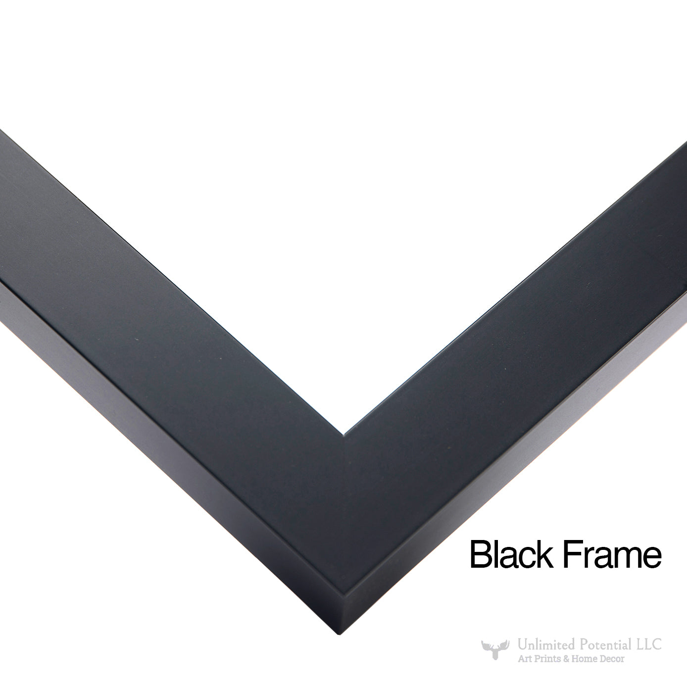 New York City Twin Towers "Never Forget" Evening Skyline Pre-09/11/01 8x10" Art Print Black Frame + Glass