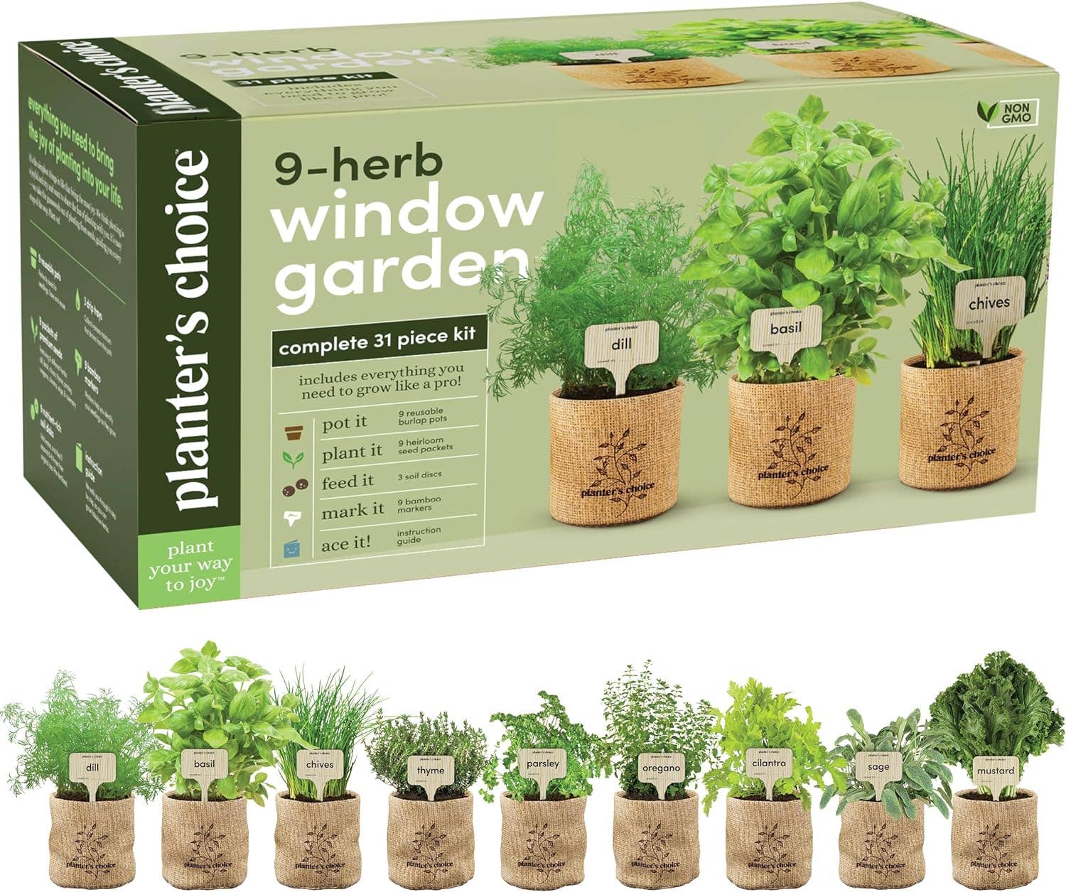 Seeds + Grow Kits