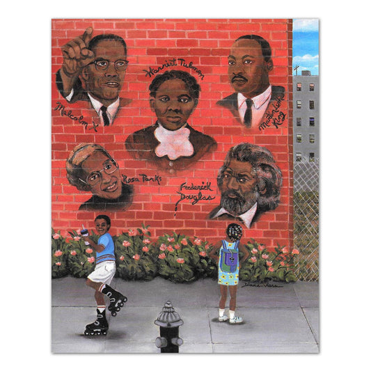 African American Black Historical Civil Rights Leaders Wall Picture 8x10 Art Print