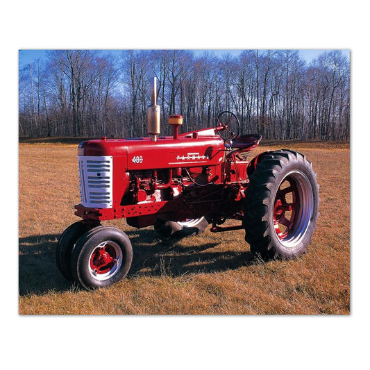 Vintage 1955 Farmall 400 Farm Tractor Wall Picture 8x10 Art Print (Unframed)
