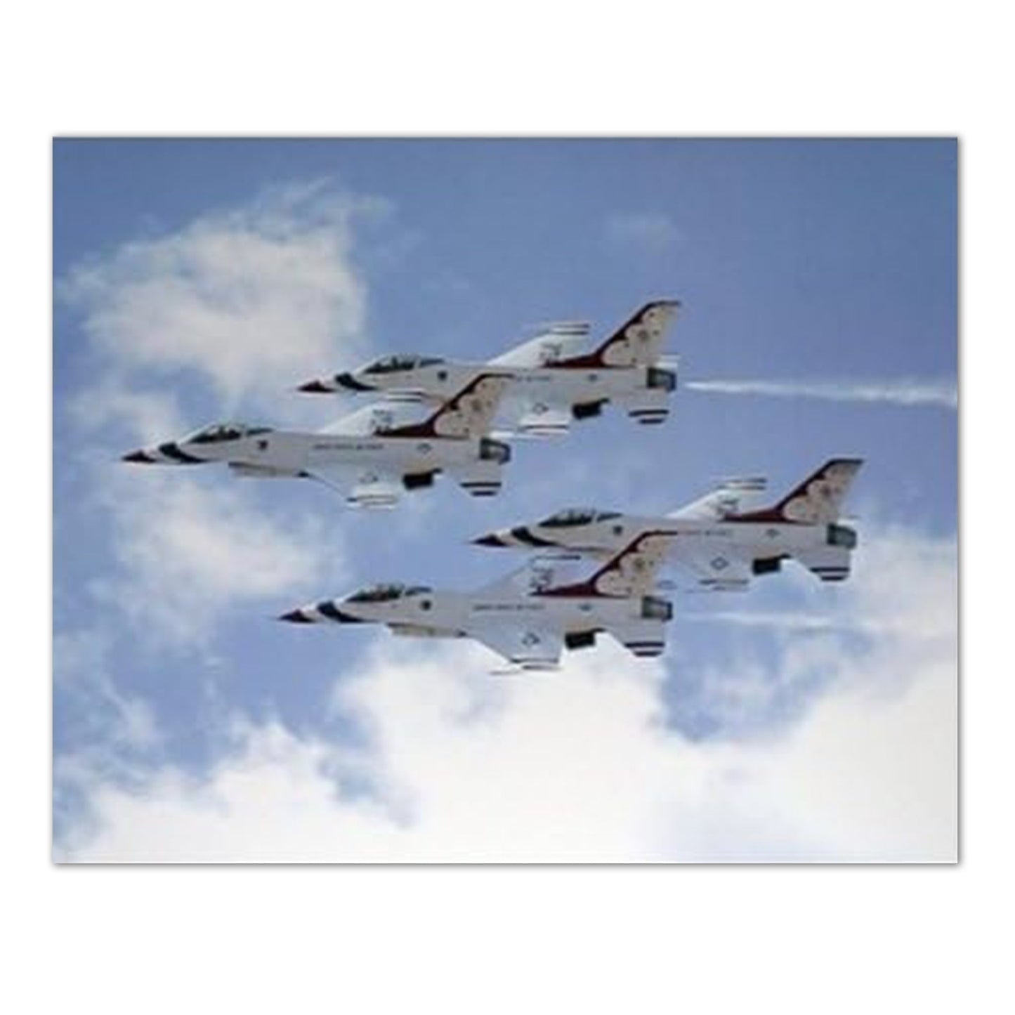 F-16 Thunderbirds Jet Airplane Wall Picture 16x20 Art Print