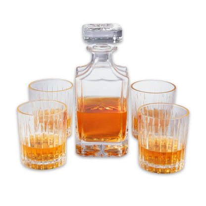 Elysian Liquor Decanter and Glass Set