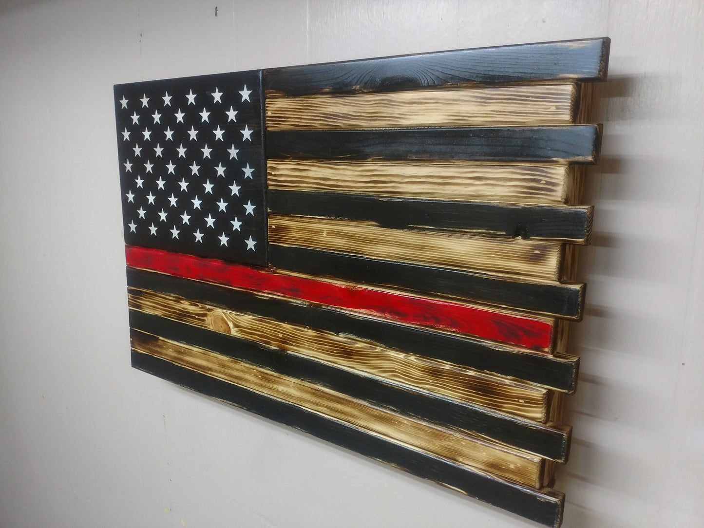 Single Compartment Small American Flag Gun Concealment Case