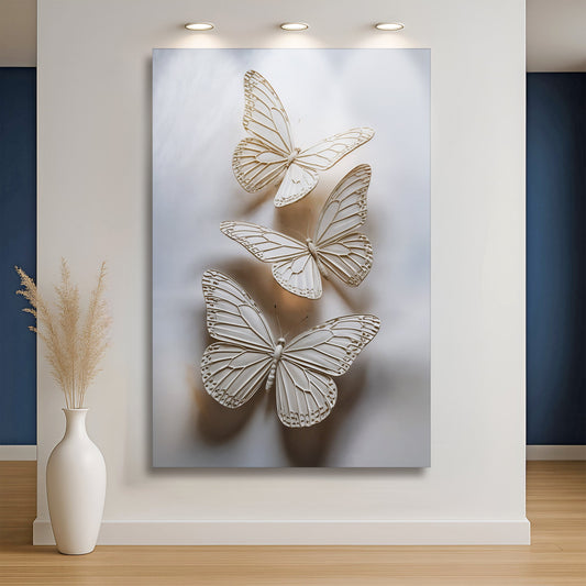 Delicate Flight Wall Art - Personalized Canvas Print | Made in USA Canvas