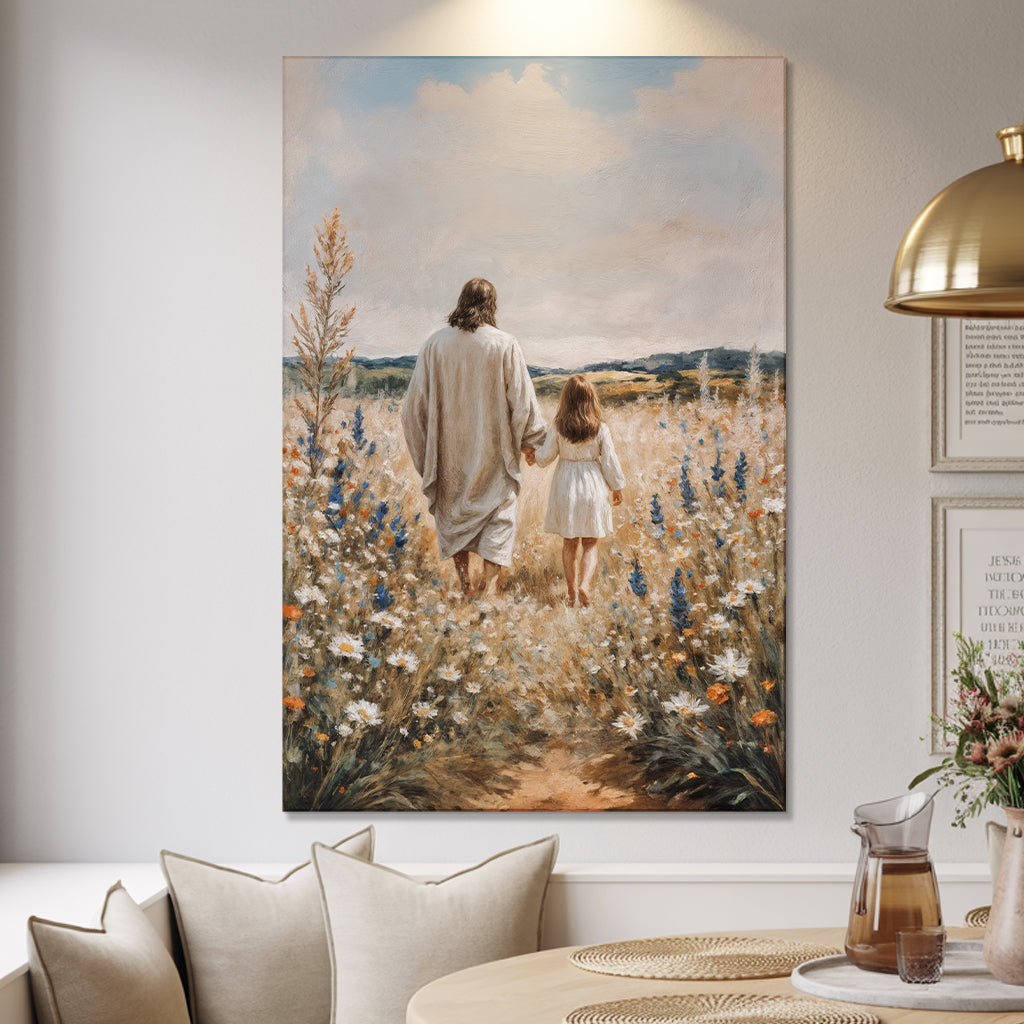 Faith Wall Art - Personalized Canvas Wall Art | Custom Scripture Canvas