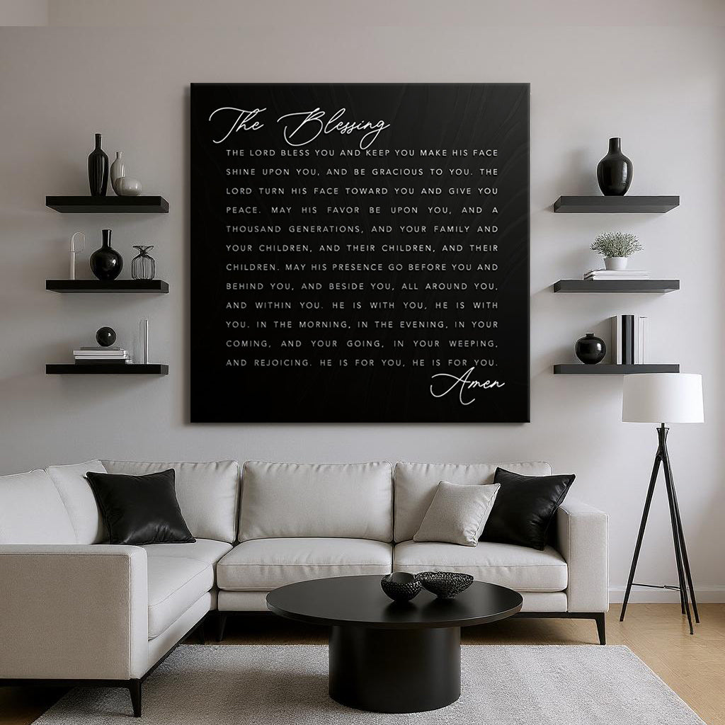 Faith Canvas Sign - Personalized Custom Wall Art With Bright Ink & Quick Setup