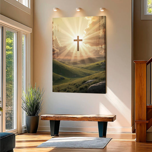 Amazing Grace Wall Sign - Personalized Canvas Wall Art | Ready to Hang