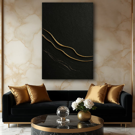 Modern Abstract Wall Art – Minimalist Canvas Art | Personalized Wall Decor, Ready to Hang