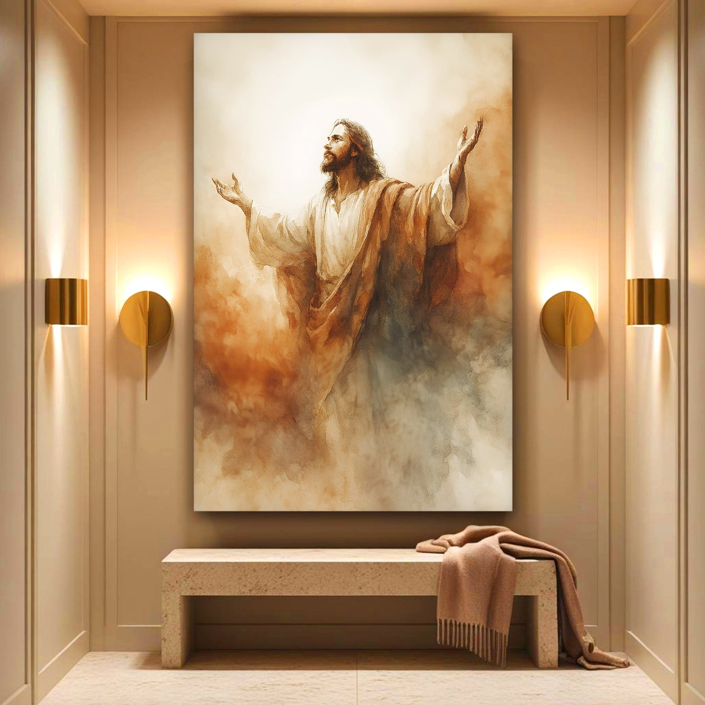 Faith Wall Art - Personalized Canvas Wall Art | Inspirational Christian Home Decor