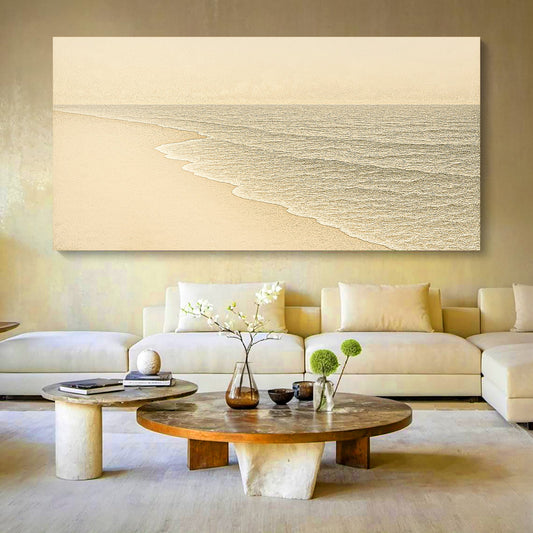 Coastal Wall Art | Personalized Beach Sign on Fade Resistant Canvas, Ready to Hang