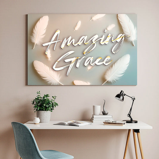 Faith Wall Sign – Personalized Canvas Wall Art | Inspirational Home Decor