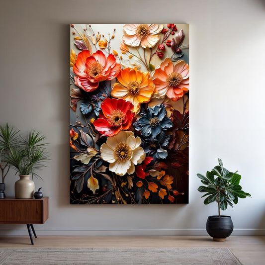 Garden Wall Art – Personalized Canvas Wall Art with Floral Decor | Ready to Hang