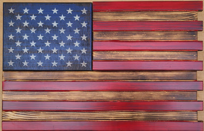 Single Compartment Small American Flag Gun Concealment Case