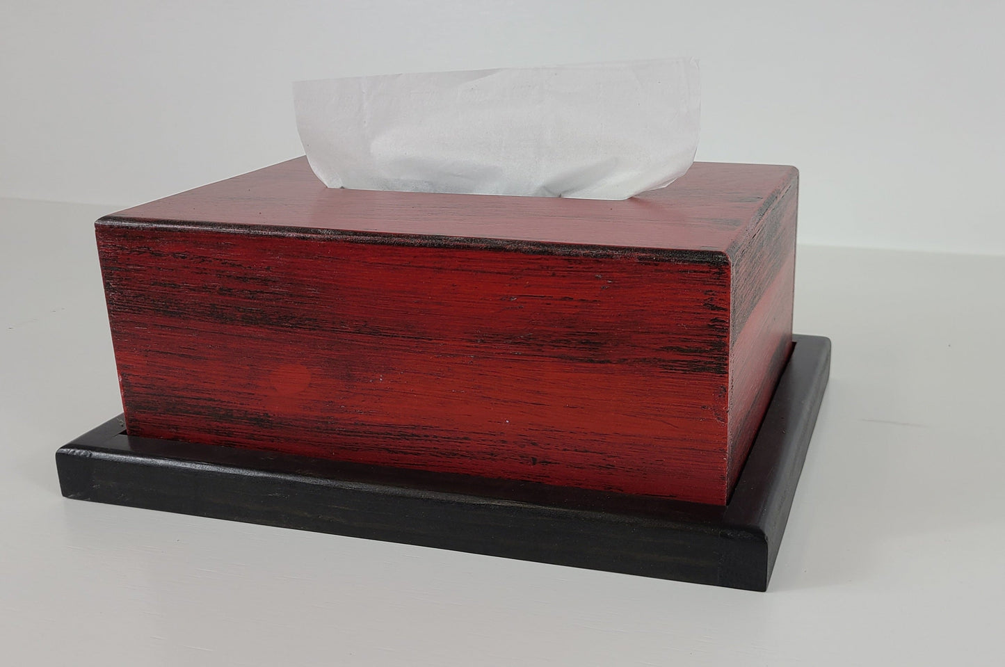 Wooden Gun Concealment Tissue Box