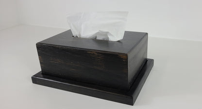 Wooden Gun Concealment Tissue Box