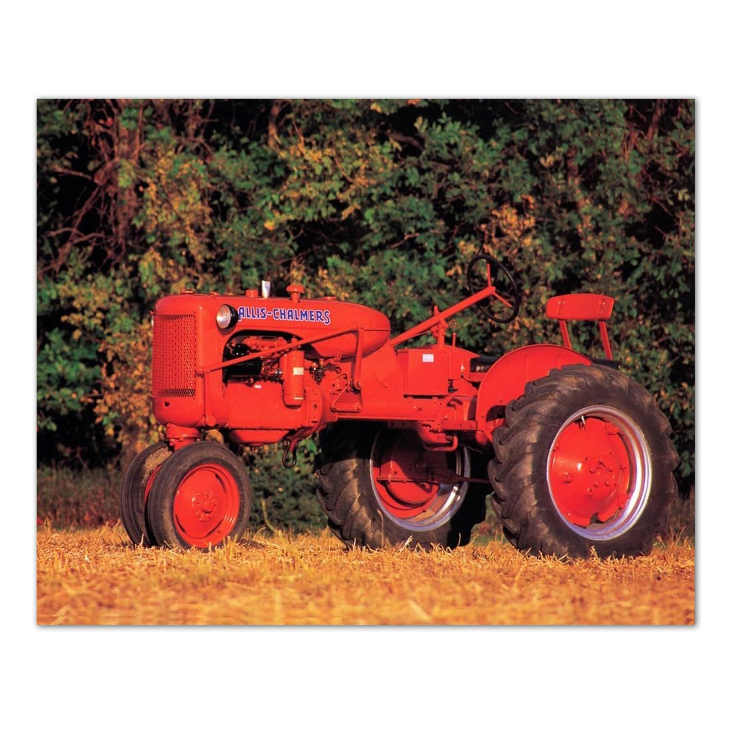 1948 Allis Chalmers Farm Tractor Wall Picture 16x20 Art Print