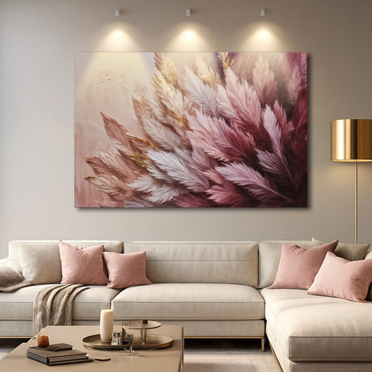 Feather Wall Art - Personalized Canvas Decor | Ready to Hang, Made in USA