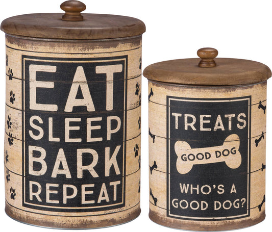 Treats Good Dog Good Dog? Canister Set