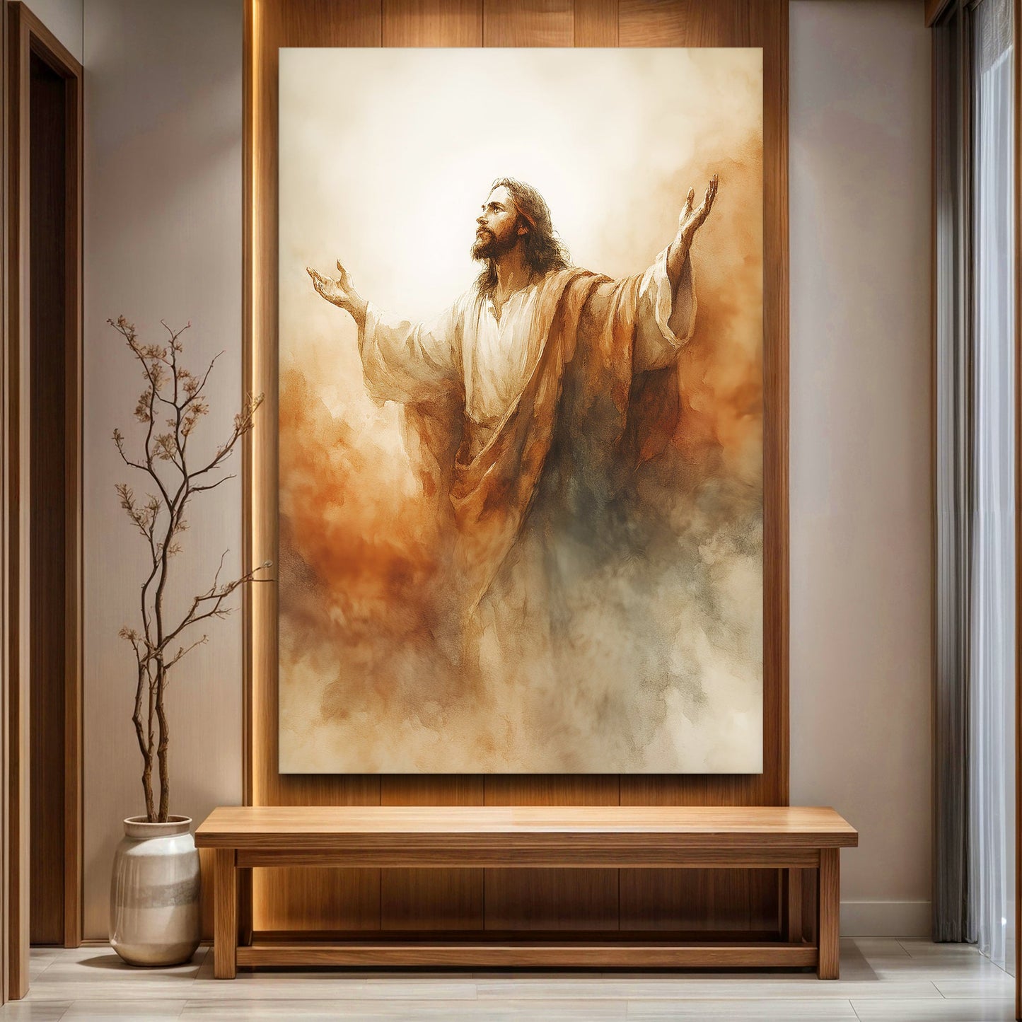 Faith Wall Art - Personalized Canvas Wall Art | Inspirational Christian Home Decor