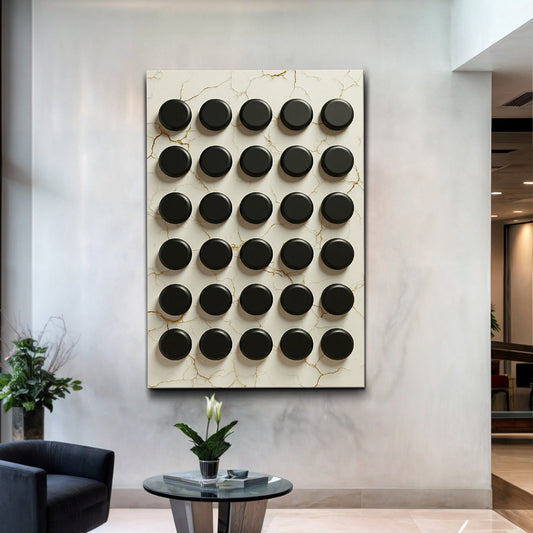 Abstract Wall Art - Minimalist Canvas Art | Modern Wall Decor Ready to Hang