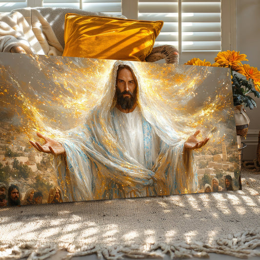 Faith Wall Art - Personalized Canvas Sign | Bright Ink, Ready to Hang