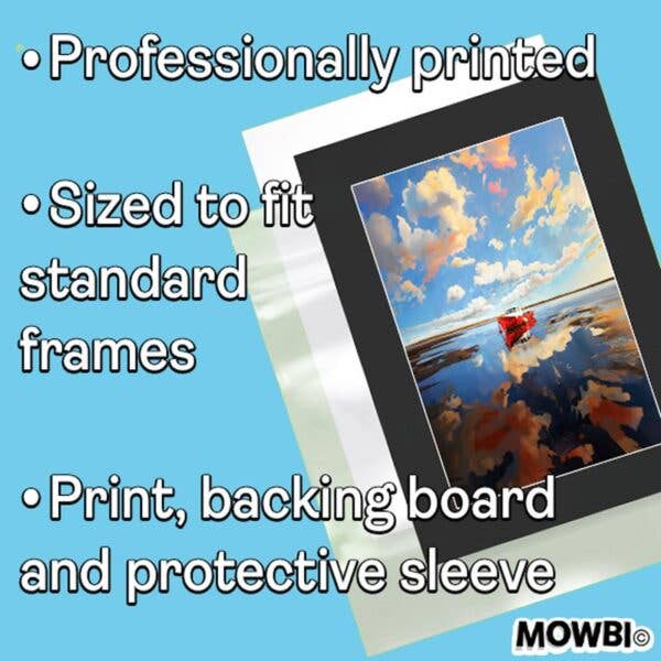 Folk Guitar - American USA Patriotic Wall Art Prints - 8"x10" Art Print for 11"x14" Frame