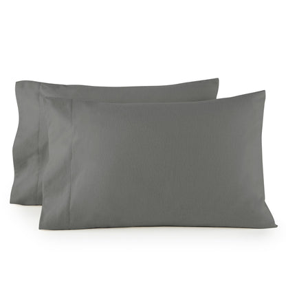 Flannel Pillowcase Set – Organic Cotton, Heavyweight Double-Brushed Flannel Cases