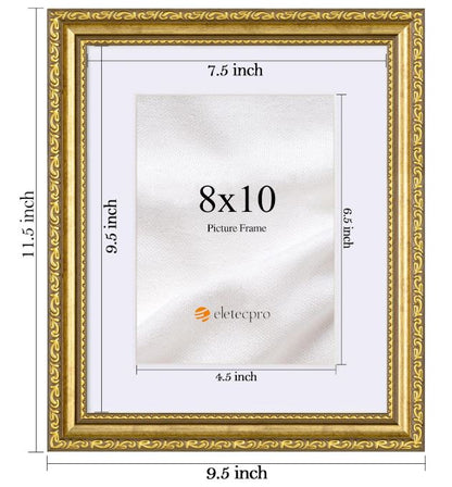 SET - Daily Bread Man + Woman - Gold Framed 8x10