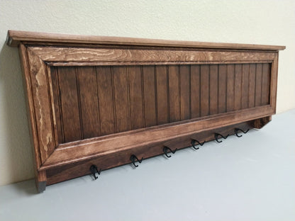 Large Coat Rack with Hidden Storage - Freedom Series