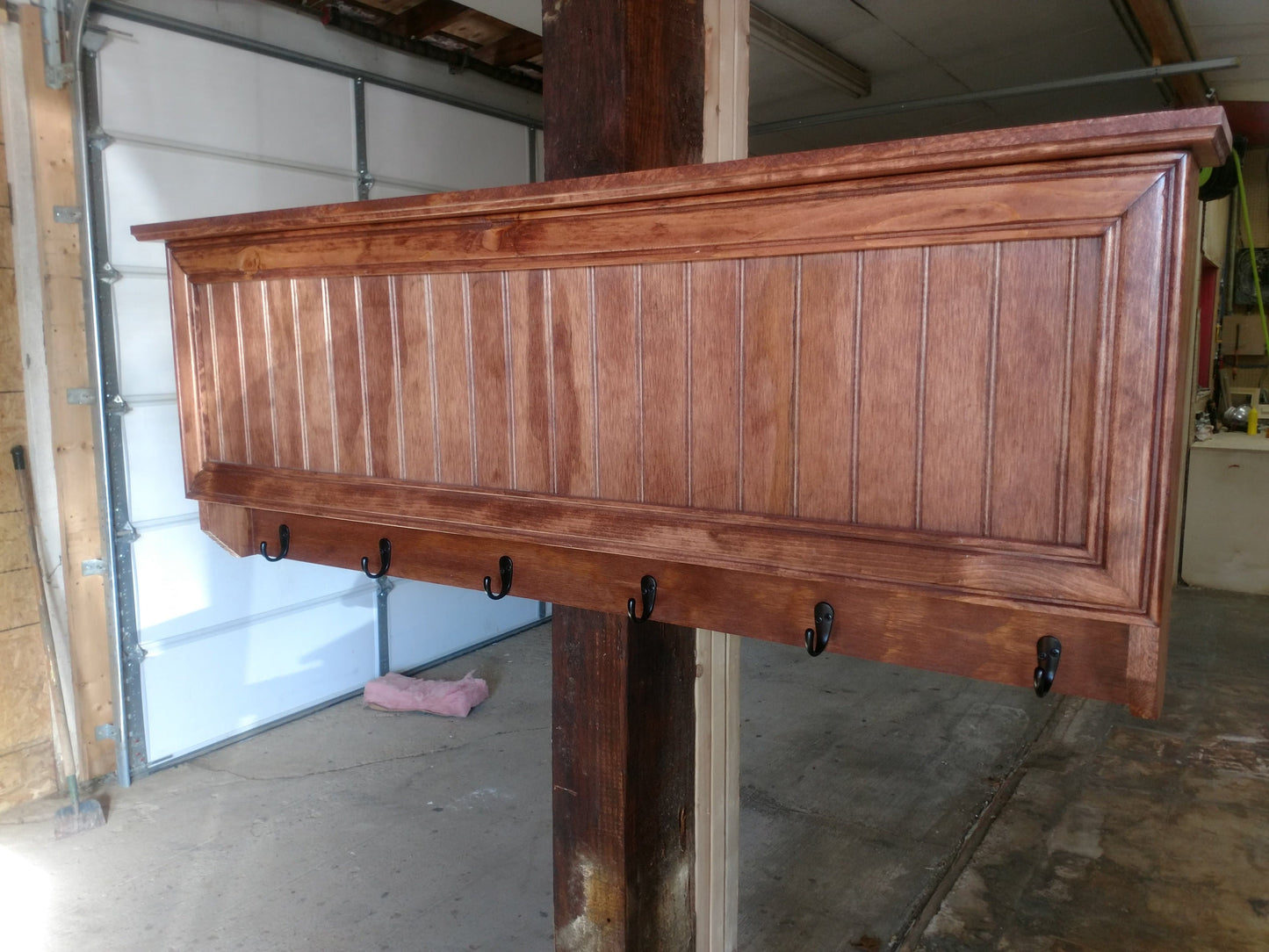 Large Coat Rack with Hidden Storage - Freedom Series