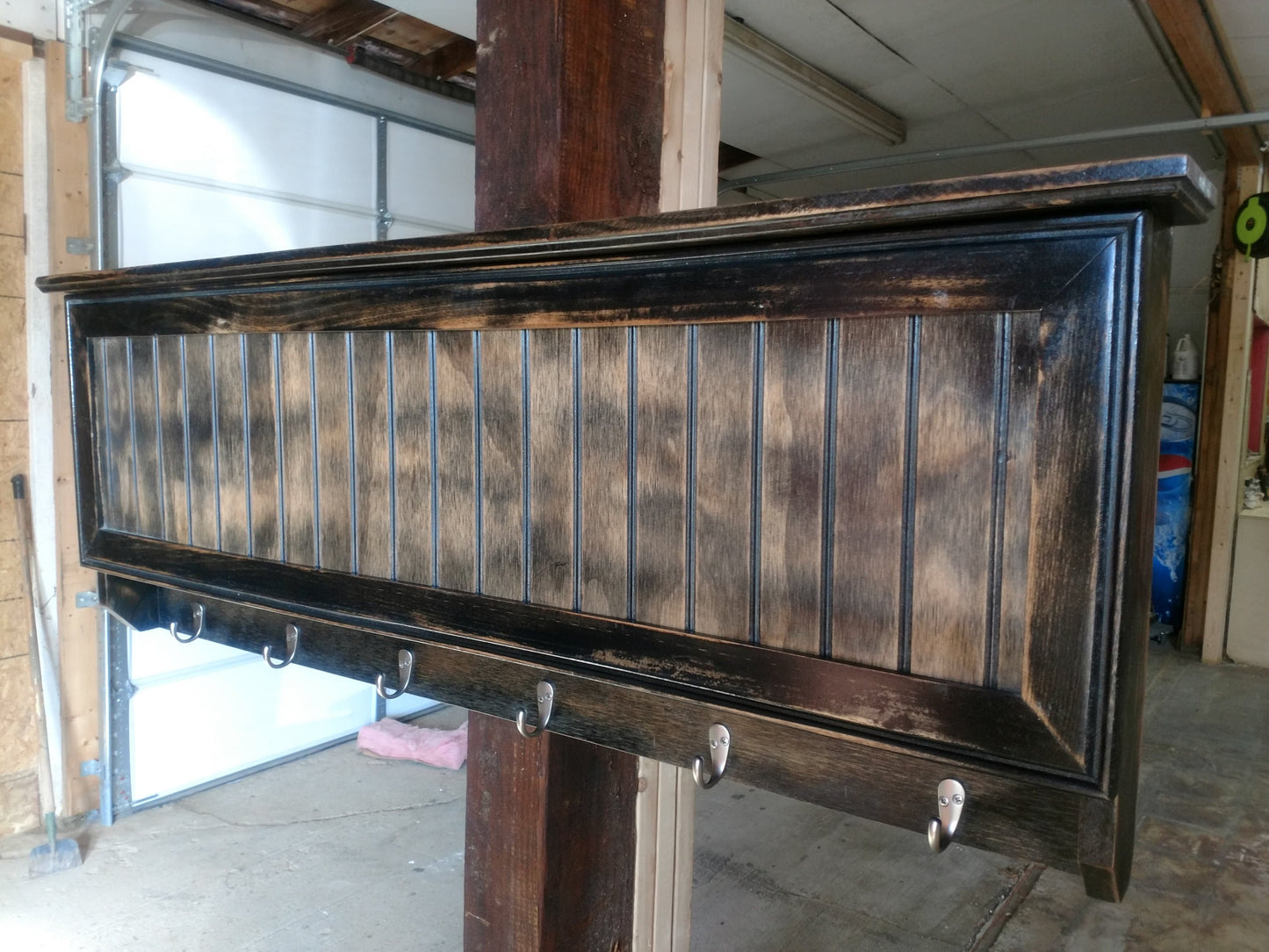 Large Coat Rack with Hidden Storage - Freedom Series