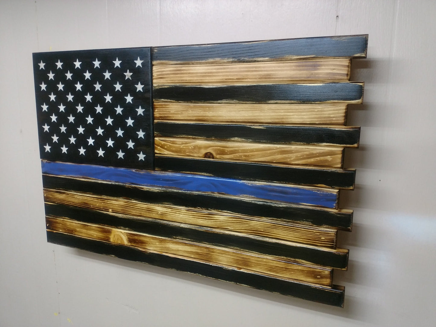 Single Compartment Small American Flag Gun Concealment Case