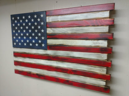 Single Compartment Small American Flag Gun Concealment Case