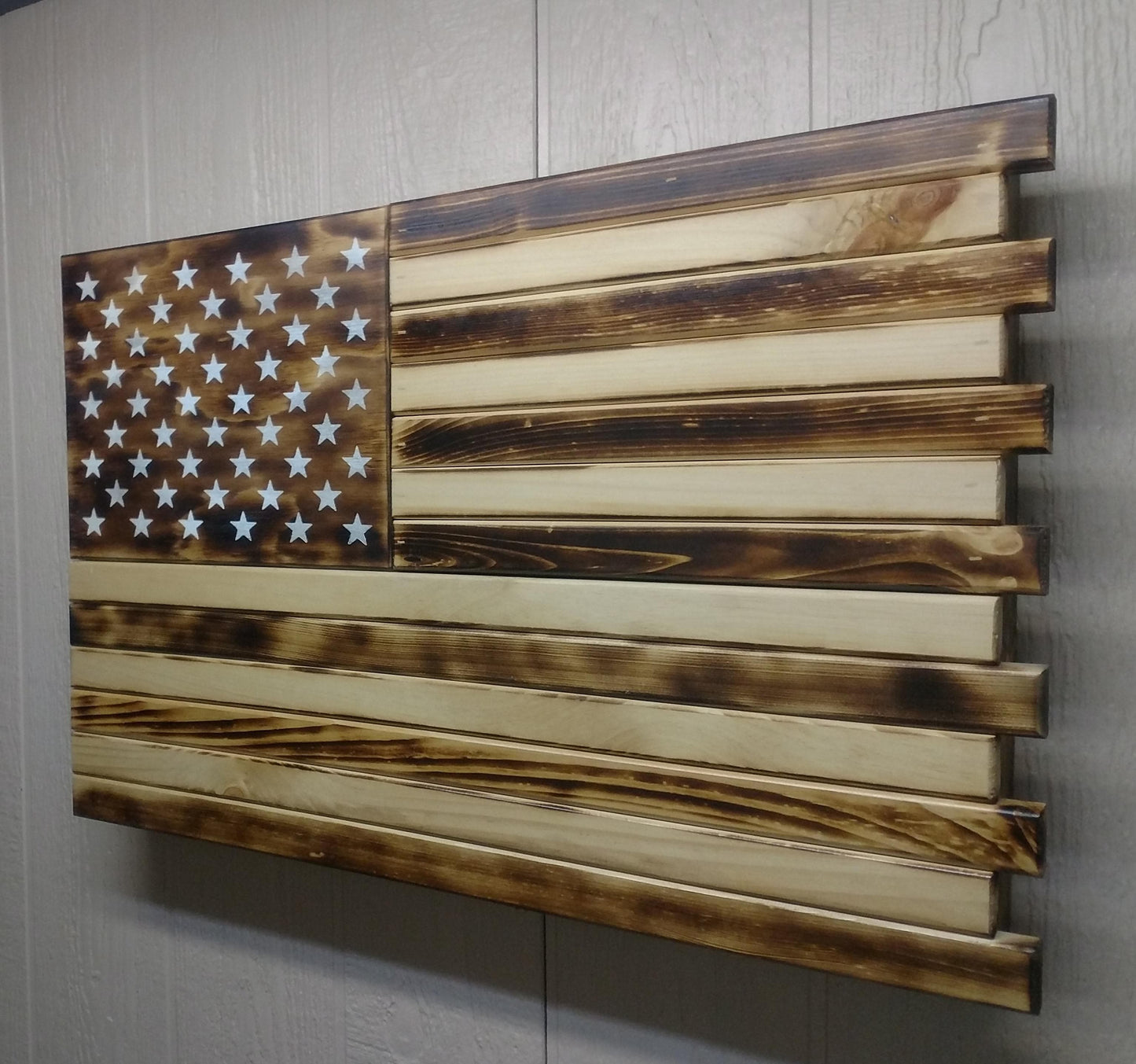 Single Compartment Small American Flag Gun Concealment Case