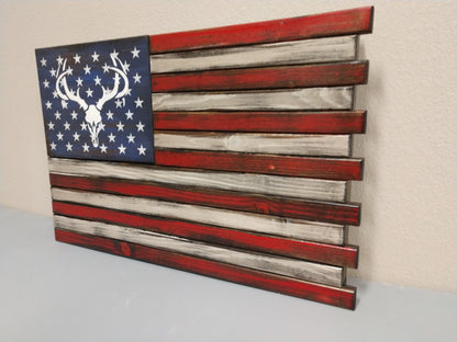 Single Compartment Small American Flag Gun Concealment Case