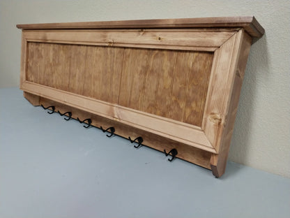 Large Coat Rack with Hidden Storage - Freedom Series
