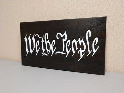 Mini WE THE PEOPLE Mini Gun Storage Sign