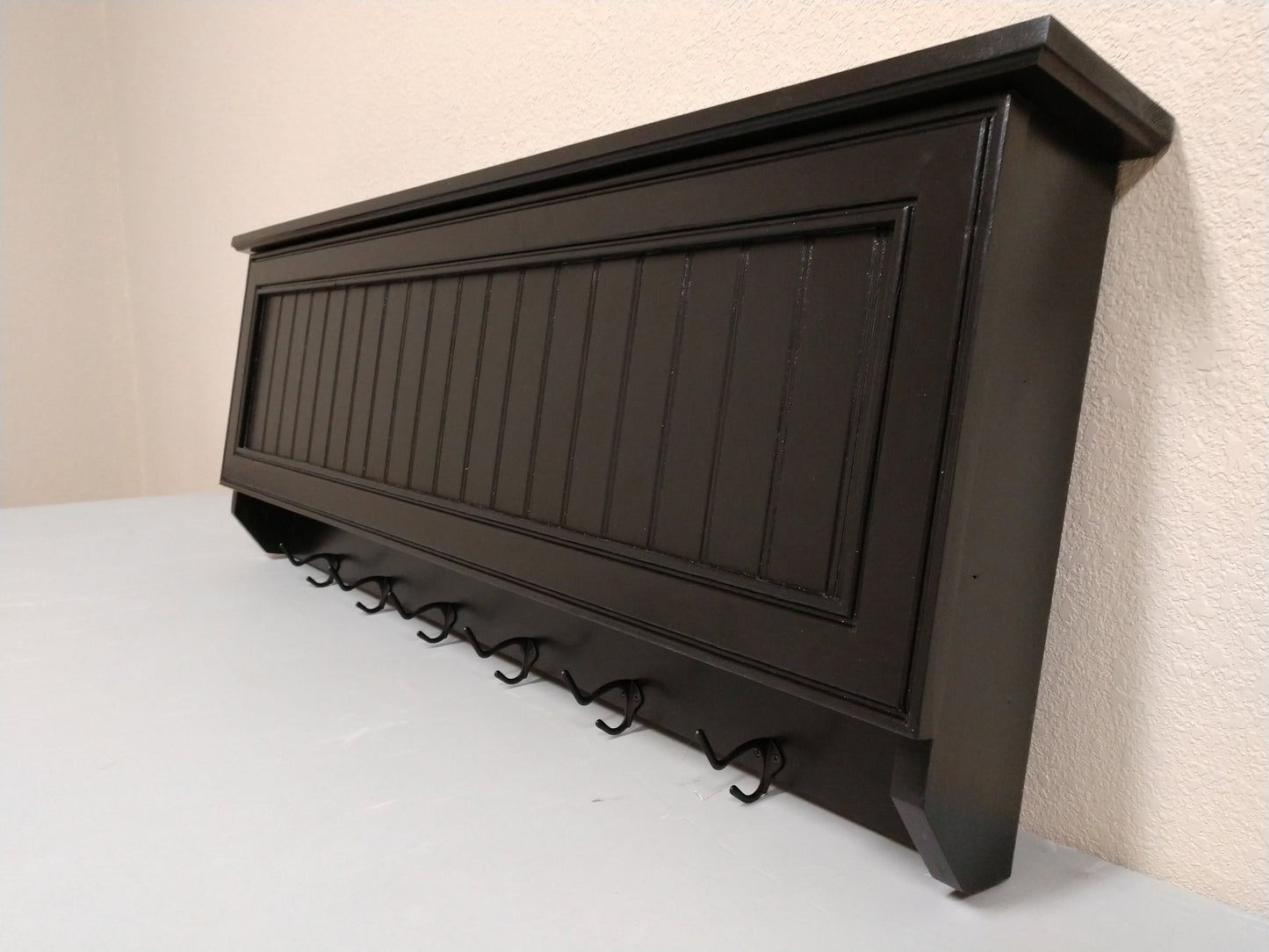 Large Coat Rack with Hidden Storage - Freedom Series