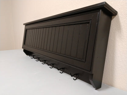 Large Coat Rack with Hidden Storage - Freedom Series