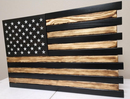 Single Compartment Small American Flag Gun Concealment Case