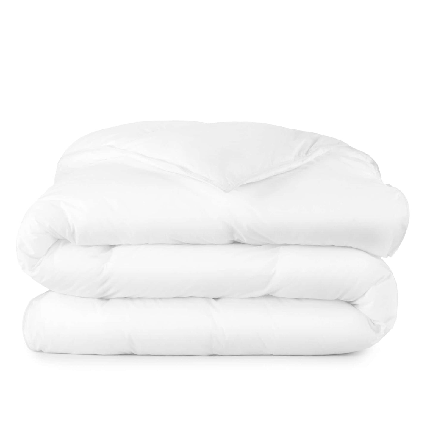 Microfiber Filled Comforter - Hypoallergenic Down Alternative With Organic Cotton Case