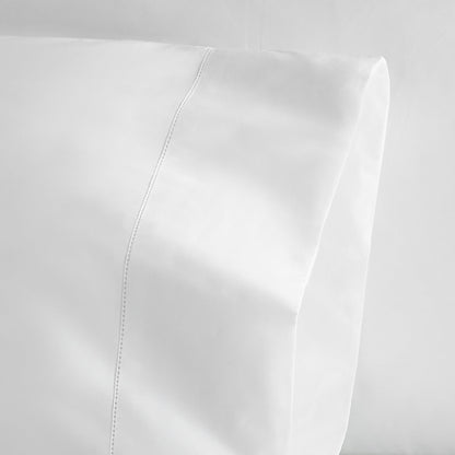 Percale Sheet Sets – 270 Thread Count Organic Cotton Sheets | Picot Embroidery Bedding