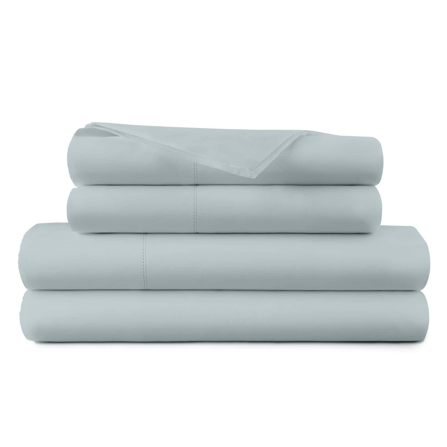 Percale Sheet Sets – 270 Thread Count Organic Cotton Sheets | Picot Embroidery Bedding