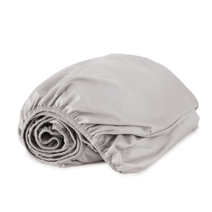 500 Thread Count Sheet - Organic Cotton Deep Pocket Fitted Sheet With Durable Elastic