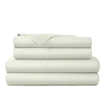 300TC Sateen Sheets - Organic Cotton Luxury Sheet Sets With Deep Pockets