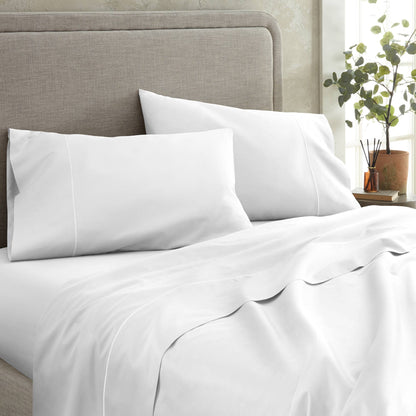 300TC Sateen Sheets - Organic Cotton Luxury Sheet Sets With Deep Pockets