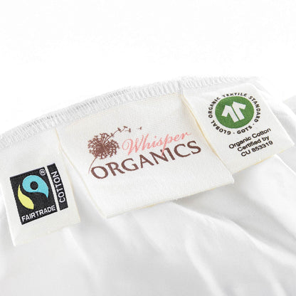 500 TC Pillow Protectors - Organic Cotton Set With Hidden Zipper, Breathable Covers