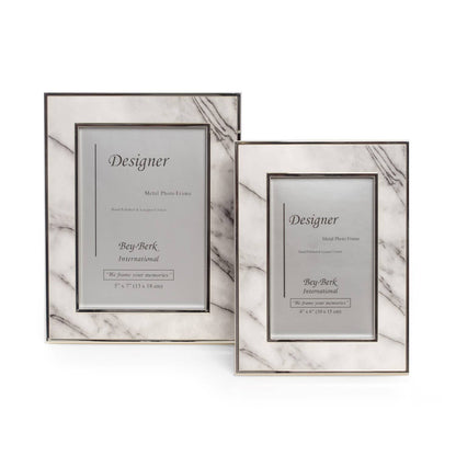 5" x 7" Marble Design Picture Frame